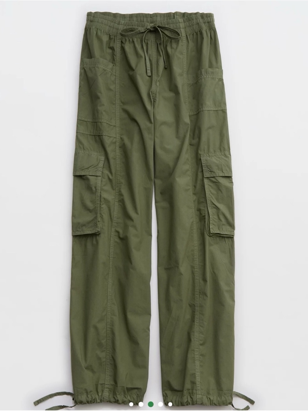 Aerie High Waisted Go-For-It Baggy Cargo Pant